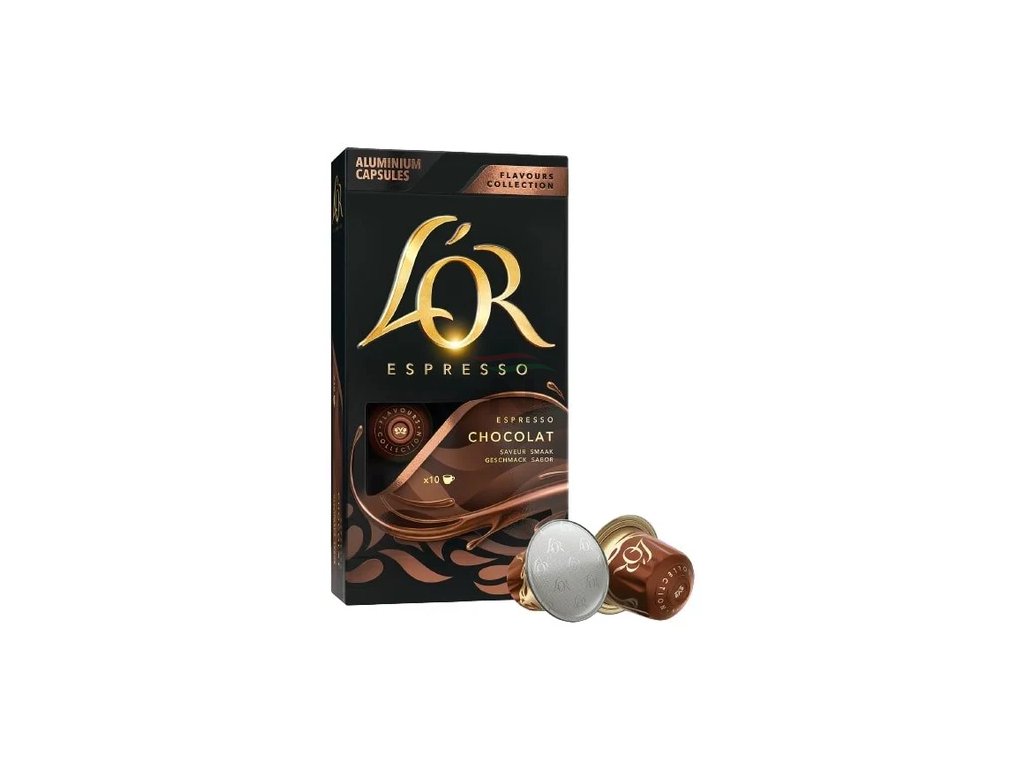 Hlinikove Kapsle L'OR Espresso Chocolat Do Nespresso 10ks ⇒ 89 Kč