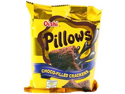Oishi Pillows Chocolate nejkafe 38g