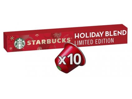 STARBUCKS® Kávové Kapsle do NESPRESSO® Holiday Blend 10 ks