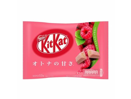 kit kat mini maliny rasberry nejkafe cz