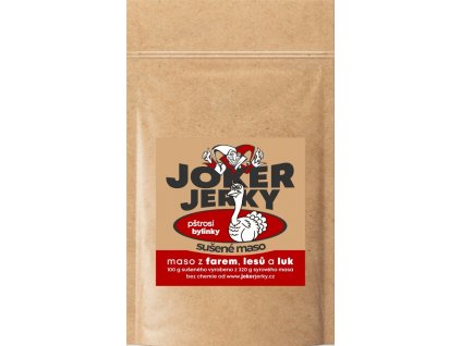 joker jerky pstros bylinky nejkafe