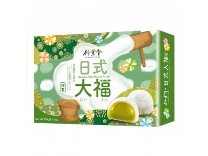 mochi matcha bamboo nejkafe