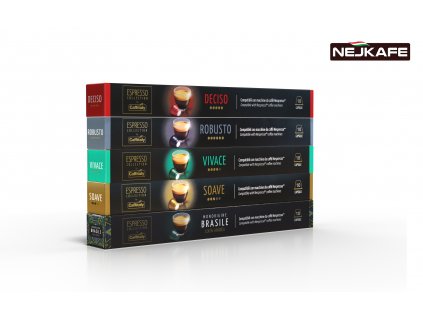 Caffitaly nespresso mix pak nejkafe cz