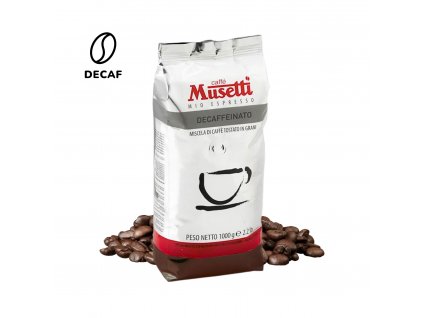 zrnkova kava musetti decaf bezkofeinova 1kg