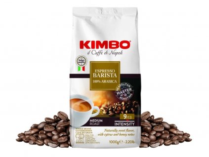 zrnkova kava kimbo espresso barista 1kg nejkafe cz