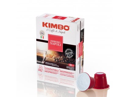 Kimbo Espresso Napoli 40ks kapsle nespresso nejkafe cz