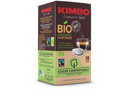 kimbo bio organic pads 18 nejkafe