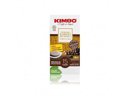 kimbo barista 100 Arabica pads 15 nejkafe