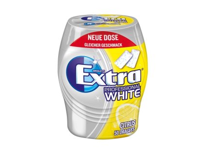 extra professional white citrus chewing gum 50 nejkafe
