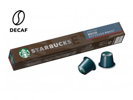 starbucks kavove kapsle do nespresso decaf espresso roast 10 ks