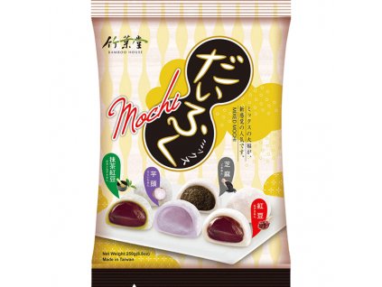 bamboo house mixed flavor mochi nejkafe 250g