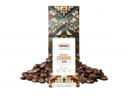 bristot ethiopia sidamo zrnkova kava 225g nejkafe cz