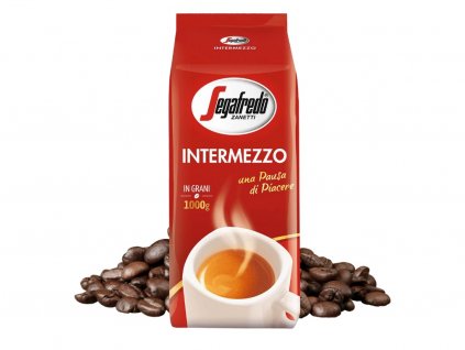 segafredo intermezzo zrnkova kava 1kg