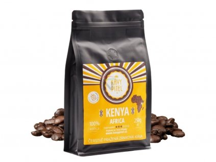 kavy pitel kenya africa zrnkova kava 250g