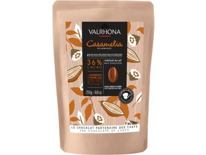 valrhona feves cokolada caramelia 36 250g nejkafe cz