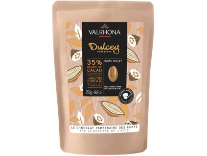 valrhona feves cokolada dulcey 35 250g nejkafe cz