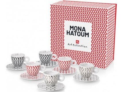 illy capuccino mona hatoum 6ks nejkafe cz