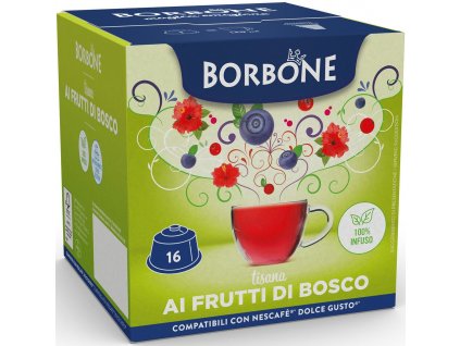 borbone dolce gusto caj lesní plody 16ks nejkafe cz