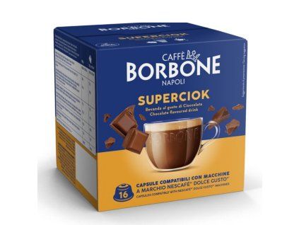 caffe borbone mlecna cokolada kapsle do dolce gusto 16ks
