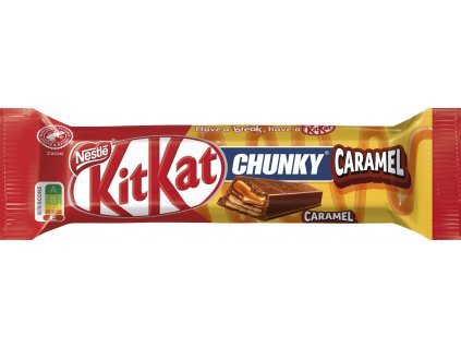 nestle kitkat chunky caramel 43,5g nejkafe cz