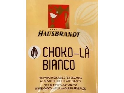 hausbrandt choco la bianco 1ks nejkafe cz