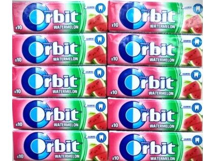 orbit watermelon 30ks karton nejkafe cz