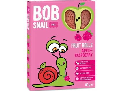 snail bob jablko malina 60g nejkafe cz