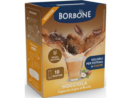 borbone nocciola2 10g instant nejkafe cz