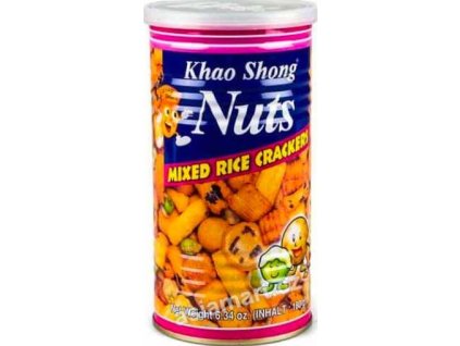 Khaoshong ryzove krekry mix 180g nejkafe cz