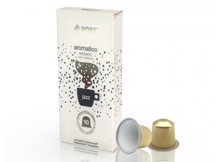 moak aromatico jazz hlinikove kapsle do nespresso 10 ks nejkafe cz