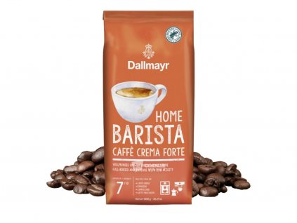 dallmayr home barista caffe crema forte zrnkova kava 1 kg nejkafe cz