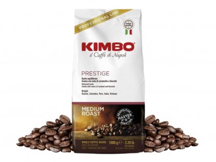 kimbo espresso bar prestige zrnkova kava 1 kg nejkafe cz