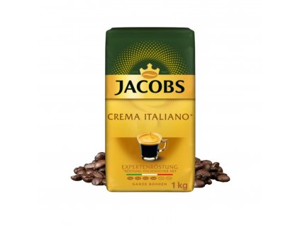 jacobs caffe crema italiano zrnkova kava 1 kg