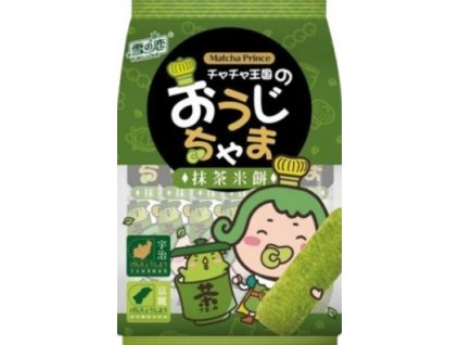 yuki love rice cracker matcha prince 140g nejkafe cz