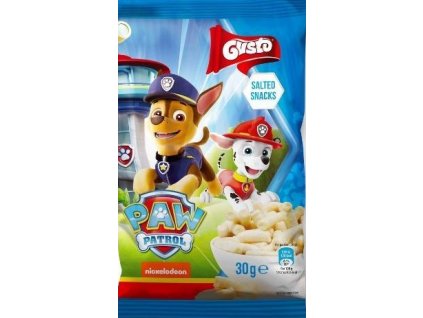 Paw Patrol tlapkova patrola chrumky modre 30g slane nejkafe cz