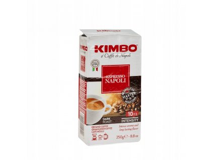 Kimbo Espresso Napoli 250g mleta káva nejkafe cz