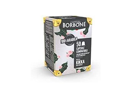 Caffe Borbone Miscela Kikka 100% Arabica 50 kapslí nejkafe cz