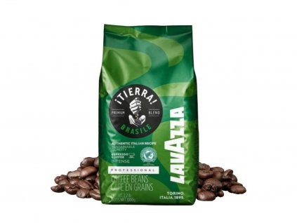 lavazza tierra brazil green zrnkova kava 1 kg nejkafe cz