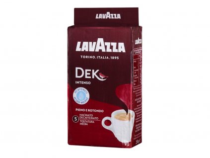 lavazza dek intenso bezkofeinova mleta kava 250 g