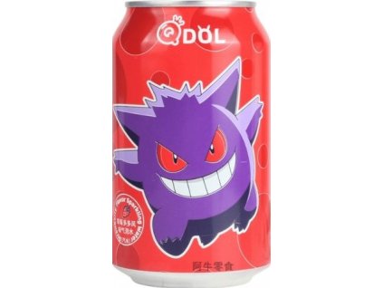 qdol pokemon gengar sparkling water drink strawberry 330ml nejkafe cz