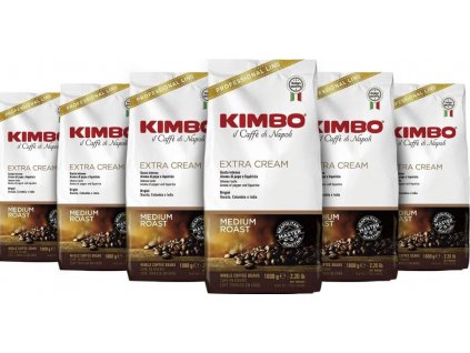 kimbo extrama cream zrnkova kava 6kg nejkafe cz