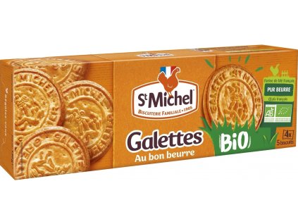 St.Michel BIO Galetky máslové 130 g