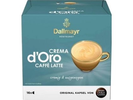 dallmayr crema d oro caffe latte 16ks dolce gusto nejkafe cz