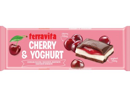 terravita cherry yogurt choco 235g nejkafe cz