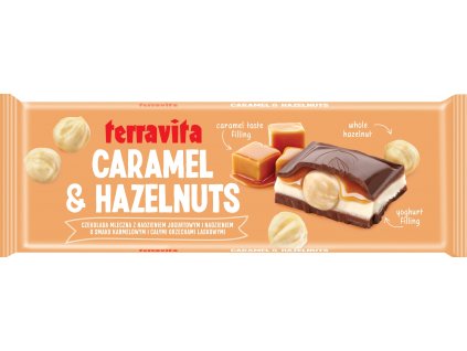 terravita caramel hazelnut choco 235g nejkafe cz