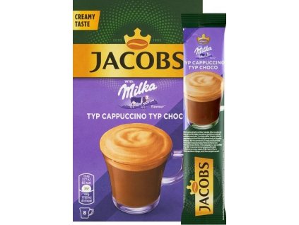 jacobs milka choco cappuccino2 126g 8ks nejkafe cz