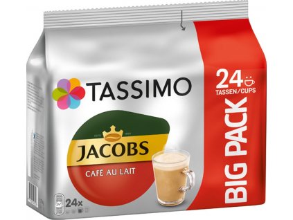 tassimo jacobs cafe au lait 24ks big pack nejkafe cz