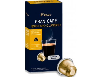 tchibo gran cafe espresso classico 10ks nespresso nejkafe cz