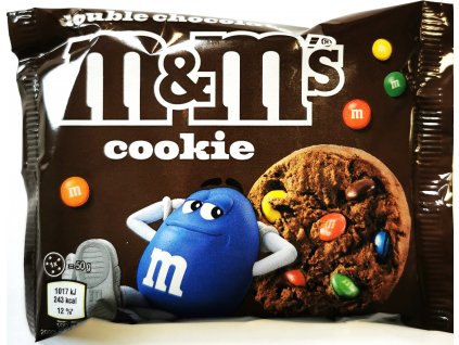 M&M's chocolate 50g cookies nejkafe cz