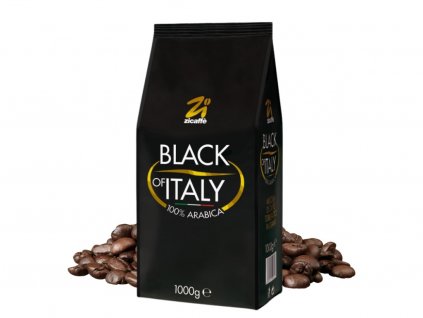 zicaff black of italy zrnkova kava 1 kg